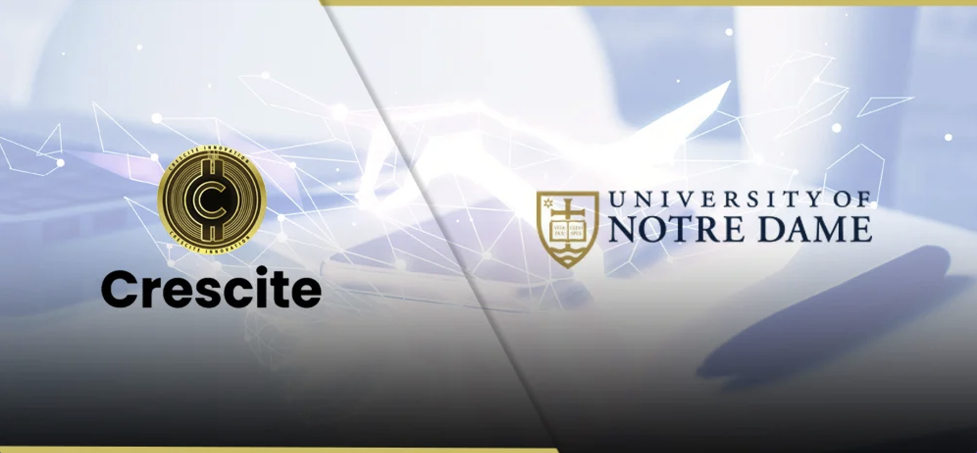 Web3 enterprise Crescite, University of Notre Dame team-up for joint research projects, prototyping and blockchain competitions